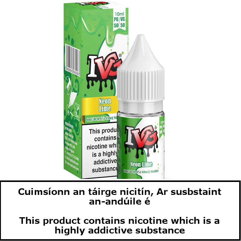 10ml I VG 50/50 - Neon Lime